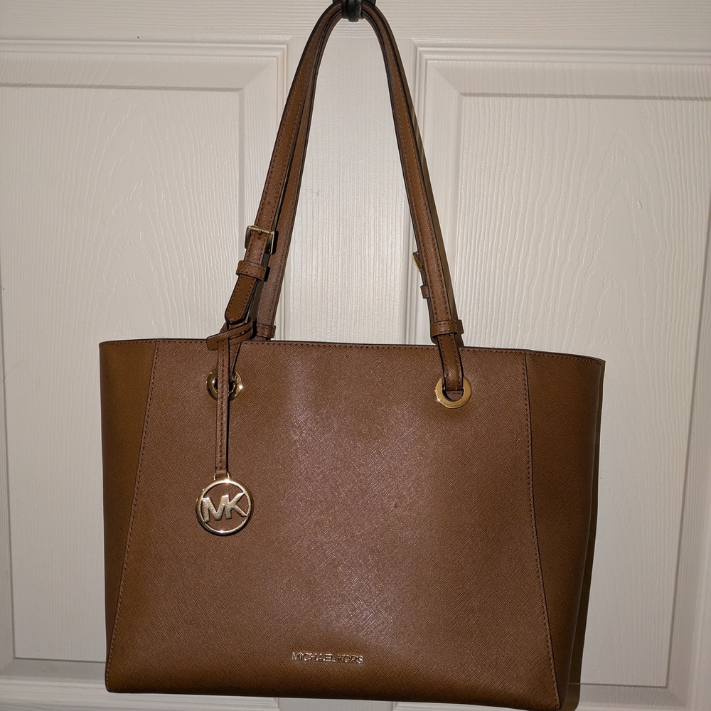 Michael Kors Tan Leather Tote